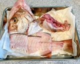 鯛のアラでとったダシをつかったリゾット♪作り方1写真