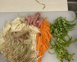 榎茸炒め作り方1写真