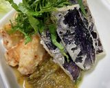 鶏胸肉とナスのネギ醤油ダレ作り方8写真