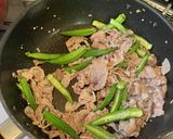 オクラ豚肉炒め作り方5写真