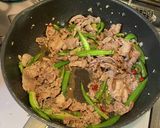 オクラ豚肉炒め作り方7写真