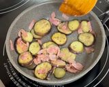ジャガイモと茄子の野菜パンケーキ作り方4写真