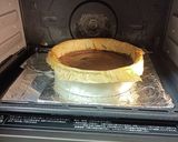 ★低糖質！濃厚チョコバスクチーズケーキ♪作り方17写真