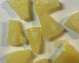 爽やか夏色☆カルピス&パインのレアチーズ作り方9写真