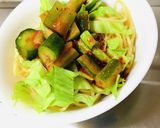 捨てないで！キムチの残り汁！冷麺風作り方1写真