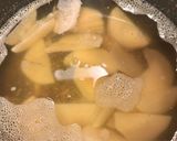 長芋とニラの味噌汁作り方5写真