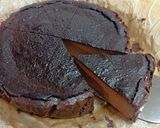 ★低糖質！濃厚チョコバスクチーズケーキ♪作り方21写真