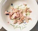 お一人様野菜たっぷり洋風レモン味噌味炒飯作り方3写真