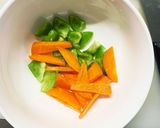 お一人様野菜たっぷり洋風レモン味噌味炒飯作り方4写真