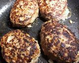 大葉にんにく醤油で和風おろしハンバーグ作り方7写真