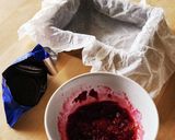 ゼラチン不要☆ラズベリーレアチーズケーキ作り方1写真