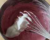 ゼラチン不要☆ラズベリーレアチーズケーキ作り方3写真
