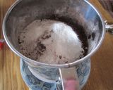 保命酒粕・チョコレートケーキ作り方4写真