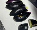 ナスのポン酢おひたし作り方1写真