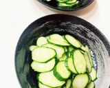 胡瓜&お肉味噌♬作り方1写真