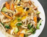 お一人様野菜たっぷり甘辛レモン風味炒飯作り方15写真