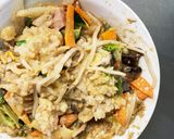 お一人様野菜たっぷり甘辛レモン風味炒飯作り方18写真