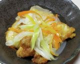 唐揚げの野菜あんかけ作り方6写真