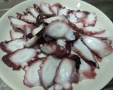 豆板醤が隠し味! タコの梅カルパッチョ作り方2写真