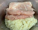 月見つくね丼作り方3写真