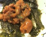 缶詰丼●焼き鳥缶の海苔丼作り方1写真