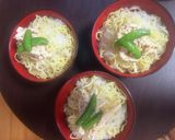 糸こんにゃくでヘルシー味噌ゴマだれつけ麺作り方4写真