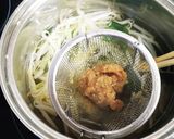 もやしとワカメの味噌汁作り方2写真