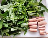 空芯菜の炒め物作り方2写真