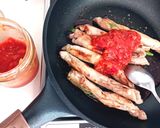 豚ロース薄切り肉の野菜巻作り方6写真