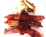豚ロース薄切り肉の野菜巻作り方8写真
