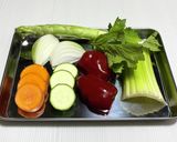 鶏胸肉と野菜のエチュベ･ハーブマヨネーズ作り方7写真