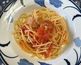 パンチェッタとトマトのスパゲッティ作り方10写真