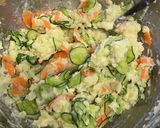 玉ねぎ麹を使ったポテトサラダ作り方4写真