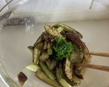 大葉でさっぱり☆レンジでナスのナムル作り方5写真