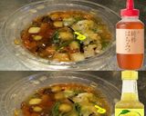 美味ドレと蜂蜜＆レモスコでネバネバサラダ作り方1写真