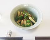 おくらと山芋の梅肉和え作り方6写真