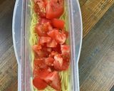簡単レンジでトマトサラスパ　塩分2g以下作り方5写真