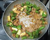 万願寺唐辛子入り簡単麻婆豆腐作り方7写真