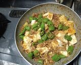 万願寺唐辛子入り簡単麻婆豆腐作り方9写真