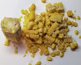 とろ～りコーンチーズのライスペーパー焼き作り方2写真