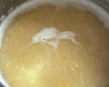とうもろこしと卵の中華風スープ作り方2写真