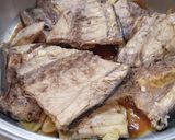 カツオ中骨のにんにくしょうが煮。作り方6写真