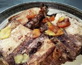 カツオ中骨のにんにくしょうが煮。作り方7写真