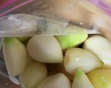 簡単　ニンニクゆかり漬け作り方1写真