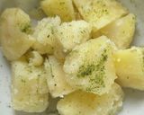 山椒香るレンチン粉吹きいも作り方3写真