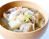 豆腐でフワッと【やわトロ豚団子】お鍋等に作り方5写真