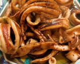スルメイカの生姜焼き作り方4写真