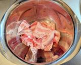 なすと豚肉のポン酢蒸し作り方1写真