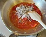 釜揚げしらすとトマトのスパゲッティ作り方8写真