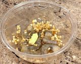 【楽めし】エビ丼ガリバタ醤油作り方2写真